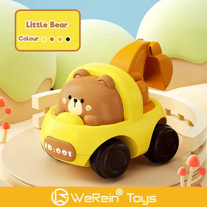 Animal Inertia Car Toy for Kids