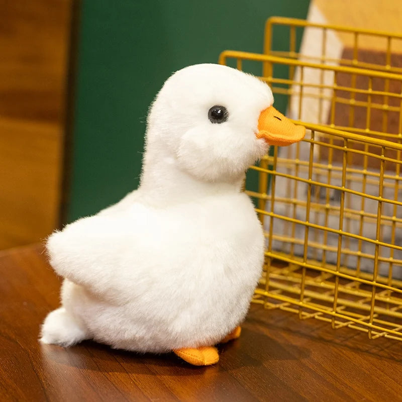16 cm Lifelike White Duck Plush Toy