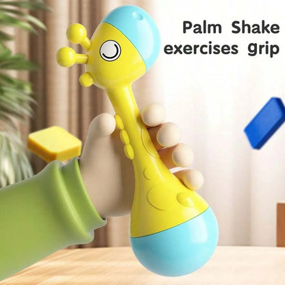 Baby Animal Hand Rattle Sensory Toy