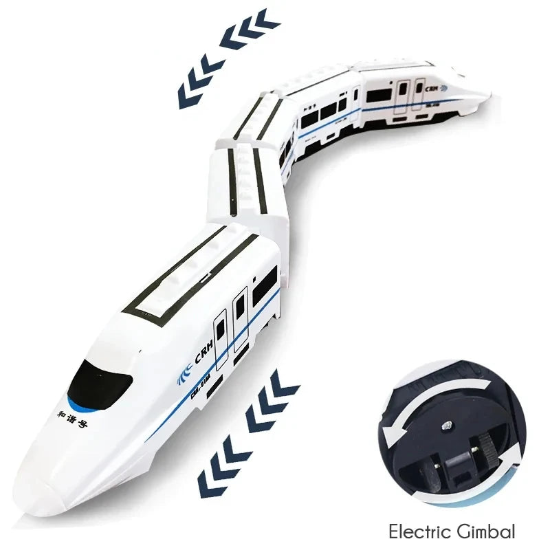 High Speed Railway Train Toy with Lights and Sound