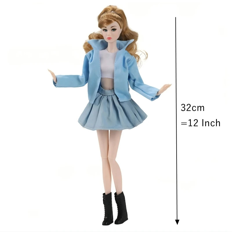 12 Inch Fashion Doll with Clothes and Shoes