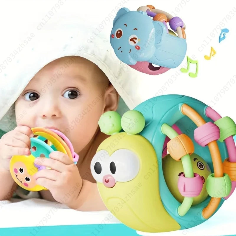 Baby Grasp Ball Rattle Sensory Toy