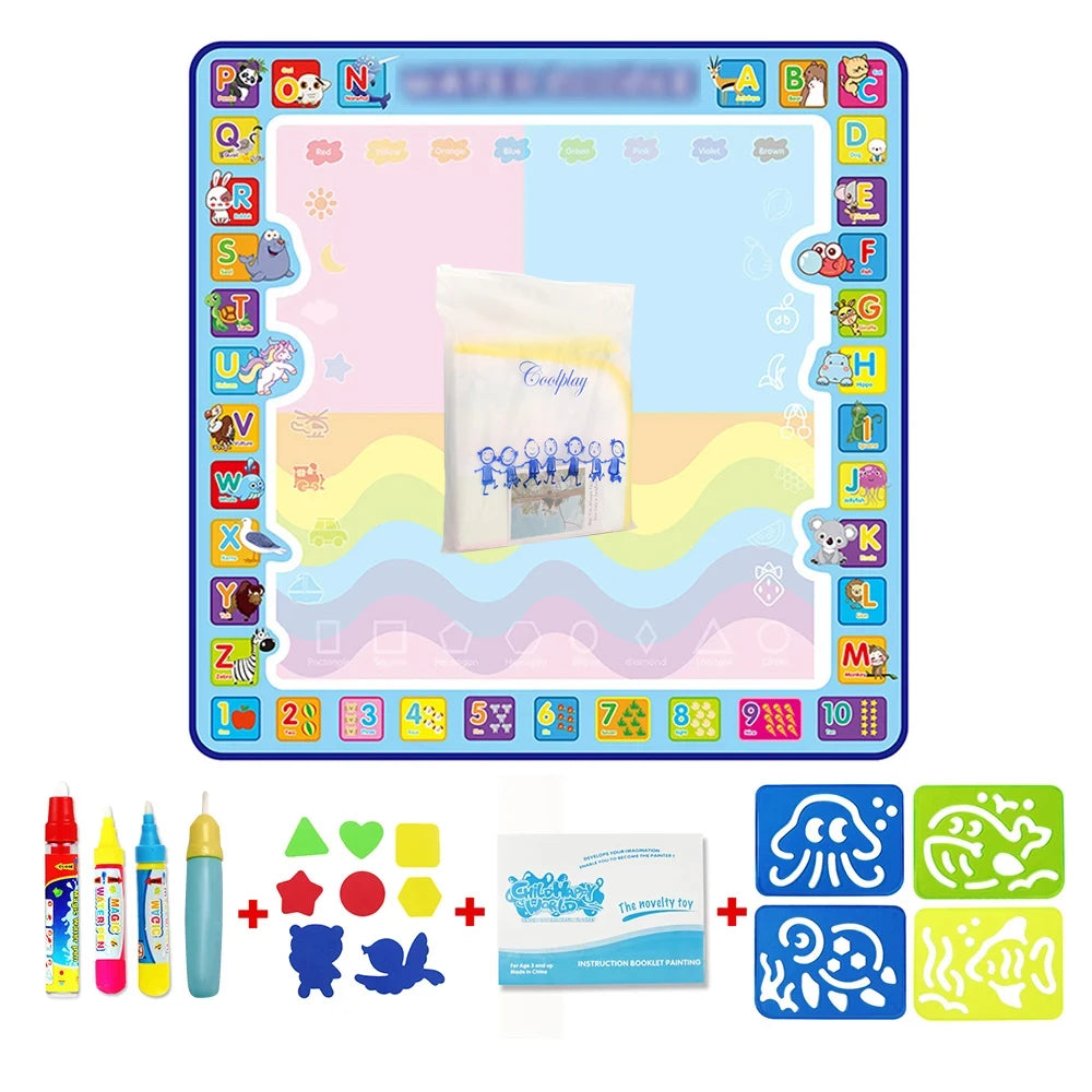 Reusable Magic Water Drawing Mat for Kids