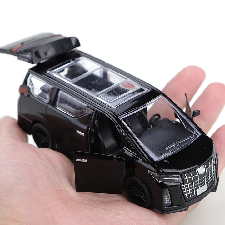 Die Cast Pull Back Minivan Toy