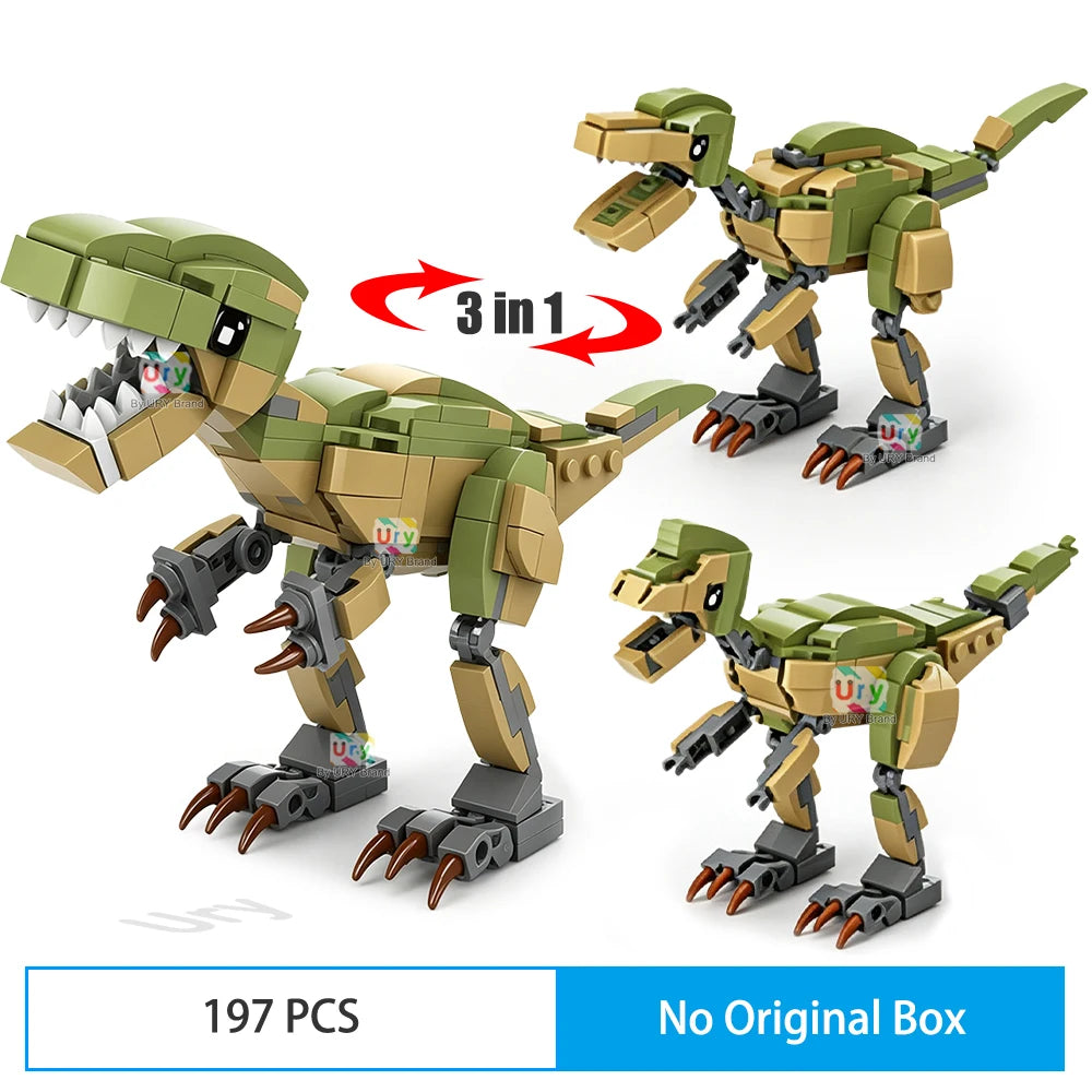 Dinosaur Model Building Block Set