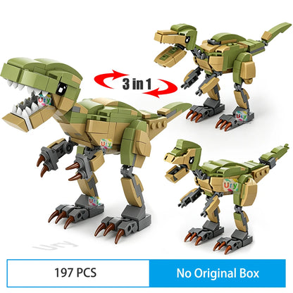 Dinosaur Model Building Block Set