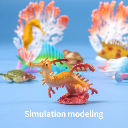 Mini Ocean Sea Life Animal Figure Set