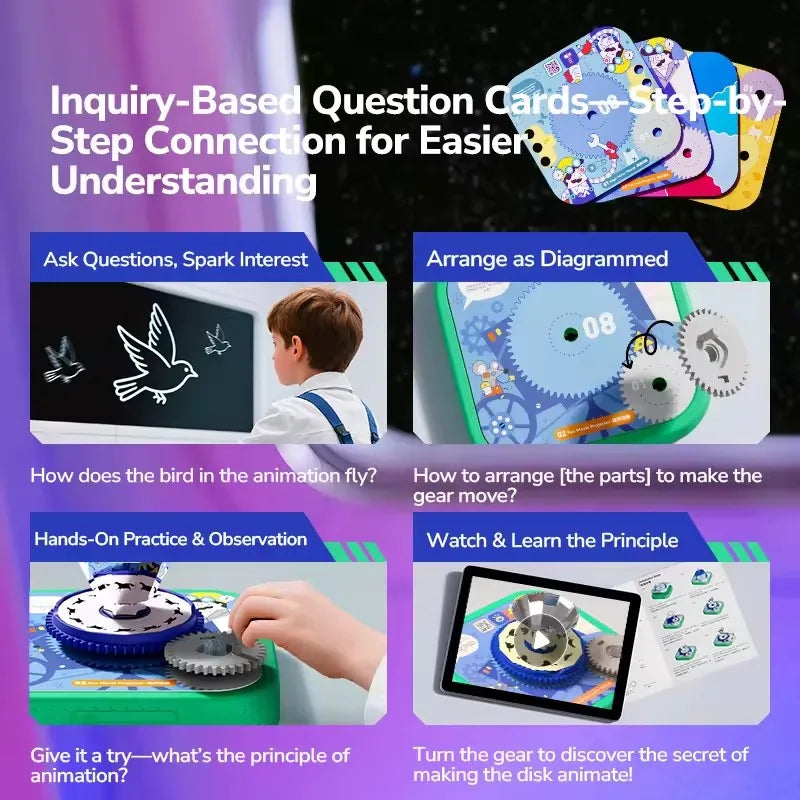 4 in 1 Light and Color STEM Exploration Set