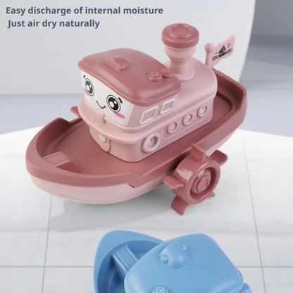 Wind-Up Clockwork Steamer Water Toy
