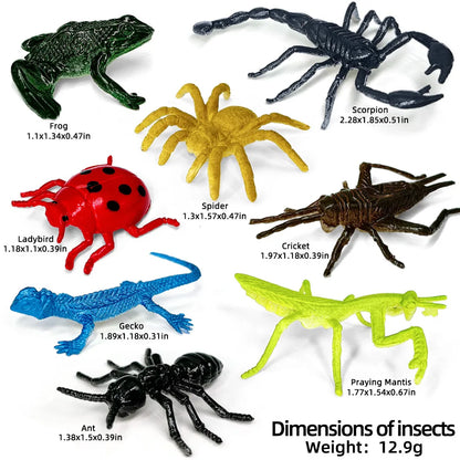 Realistic Insect Animal Figure Set