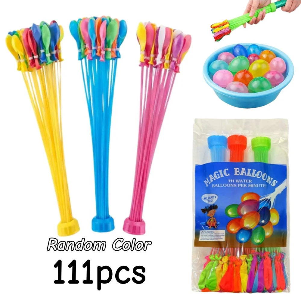 Quick Fill Water Balloon Set for Outdoor Play