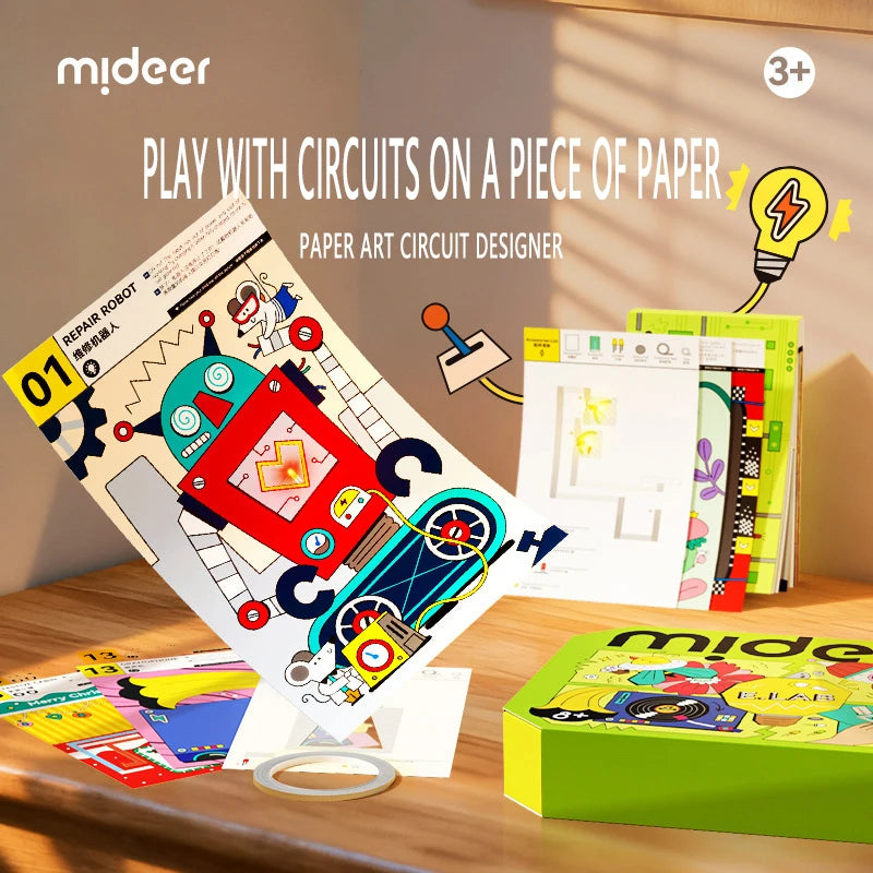 Paper Circuit STEM Craft Kit for Kids