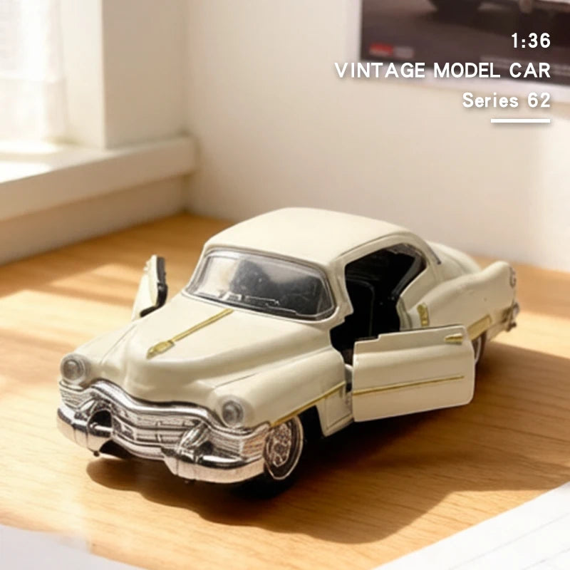 Classic Vintage Die Cast Pull Back Car