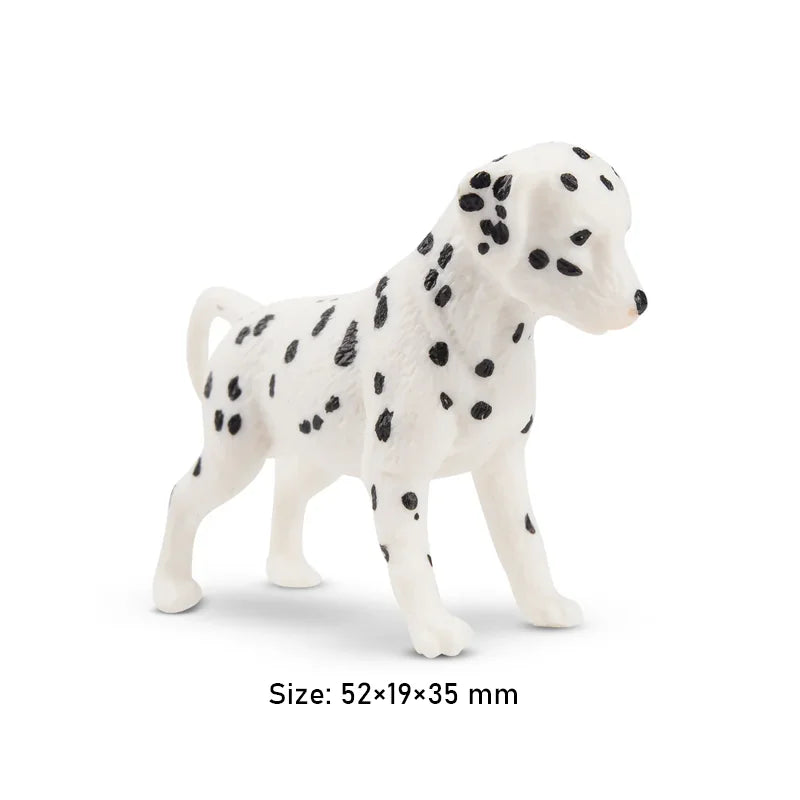 Realistic Dalmatian Puppy Animal Figure