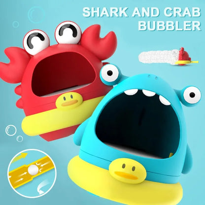 Shark and Crab Bubble Bath Toy