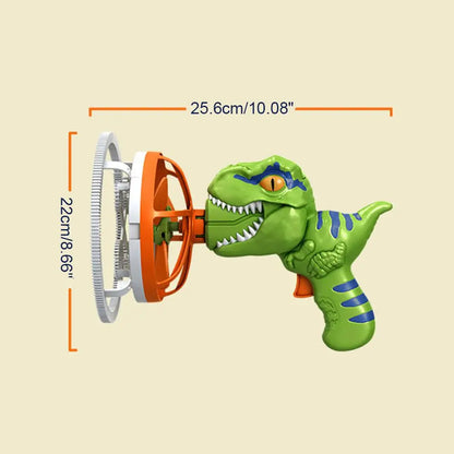 Dinosaur Automatic Bubble Gun for Kids
