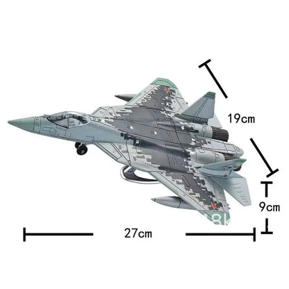 Military Fighter Jet Building Block Model Set