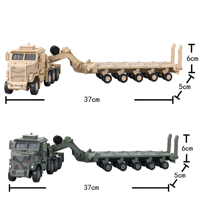 Military Transport Truck Building Block Set