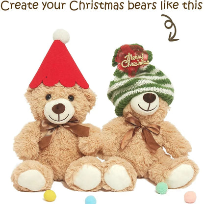 5 Piece Teddy Bear Plush Set