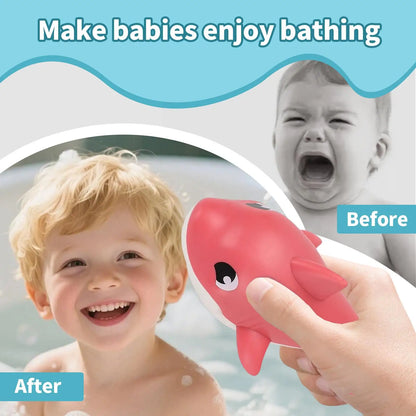 Wind Up Shark Bath Toy for Toddlers