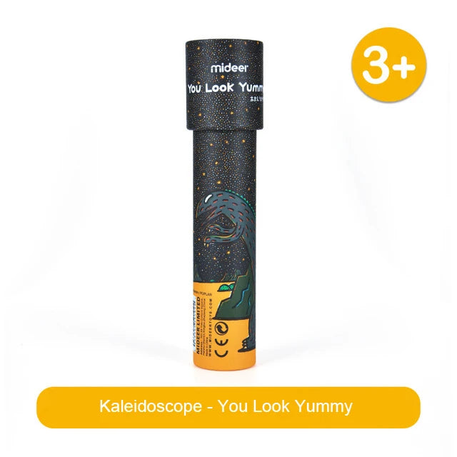 Colorful Rotating Kaleidoscope Toy for Kids