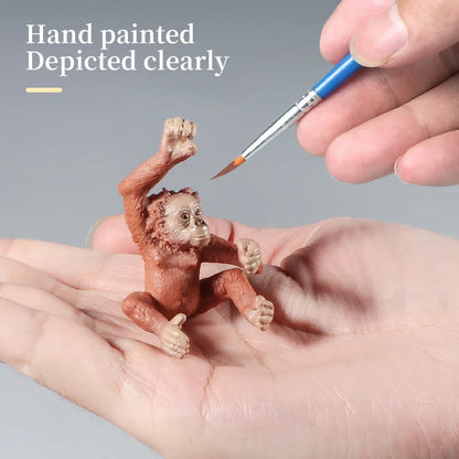 Realistic Orangutan Animal Figure