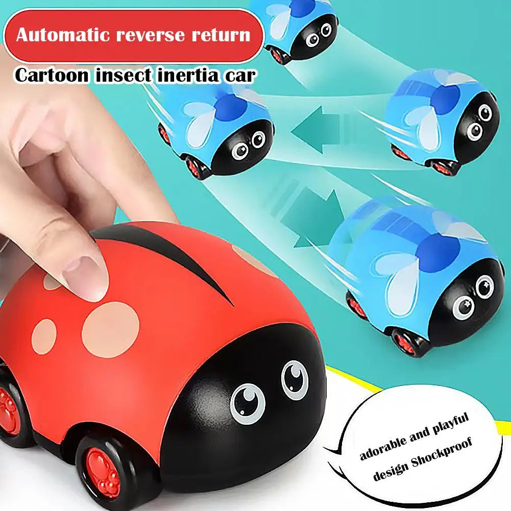 Insect Pull Back Car Toy for Kids