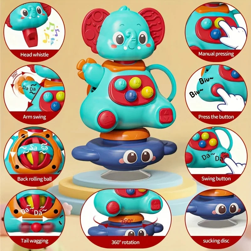 Elephant Sensory Activity Toy for Babies