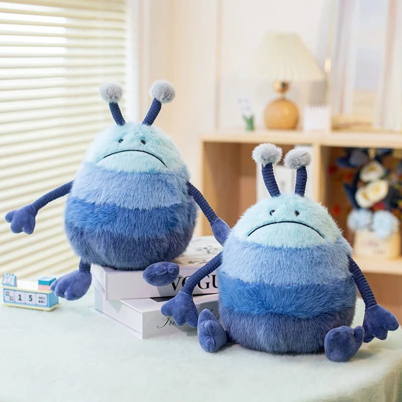 Blue Alien Plush Toy Pillow