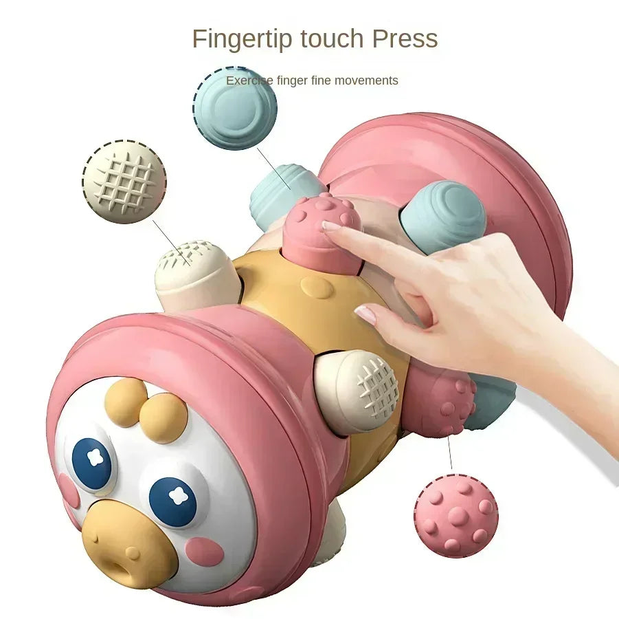 Silicone Crawling Roller Sensory Toy for Babies