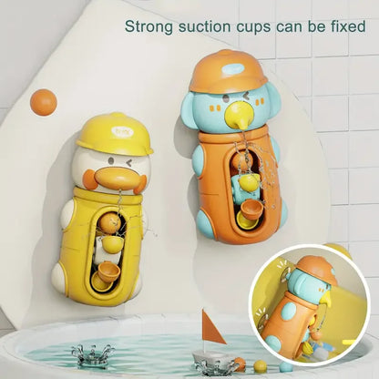 Animal Suction Waterwheel Bath Toy for Kids