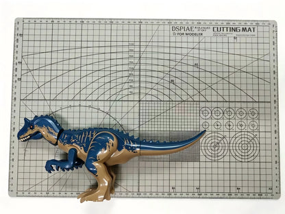 Large Allosaurus Dinosaur Building Block Model for Kids