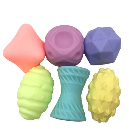 Textured Sensory Ball and Shape Set for Babies