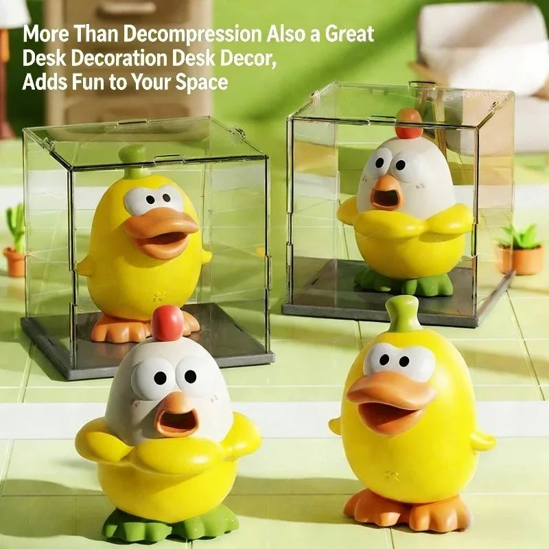 Squeaky Chicken Squeeze Toy for Kids