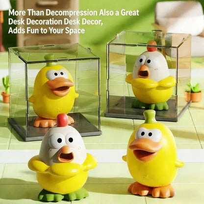Squeaky Chicken Squeeze Toy for Kids
