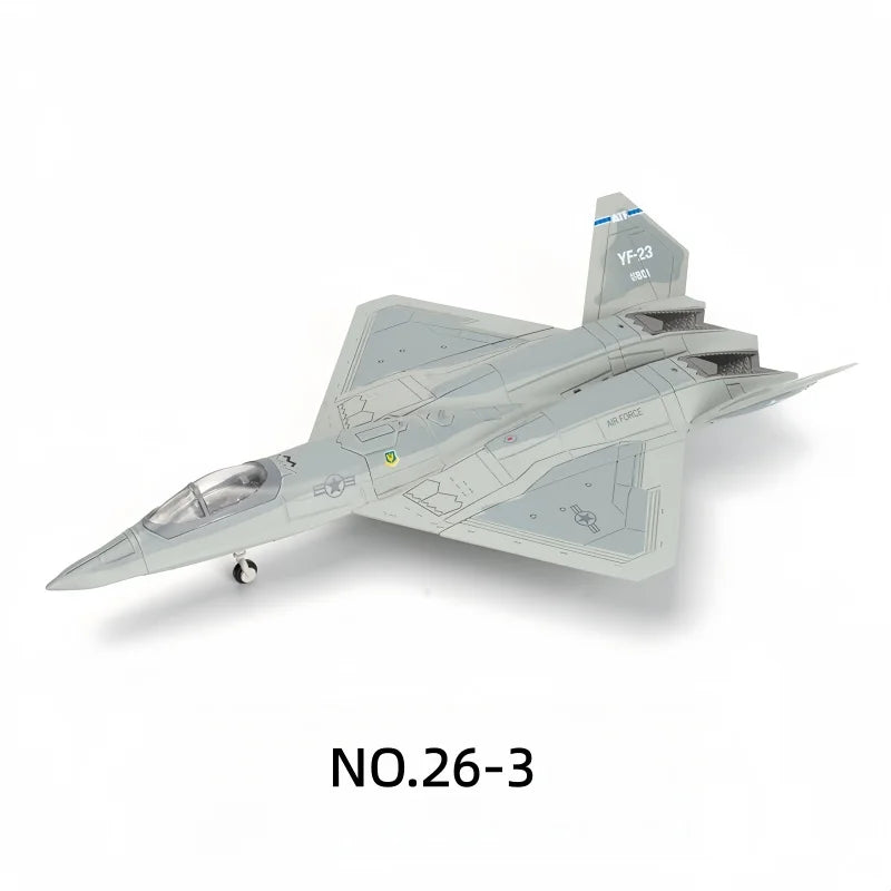 YF 23 Stealth Fighter Building Block Model