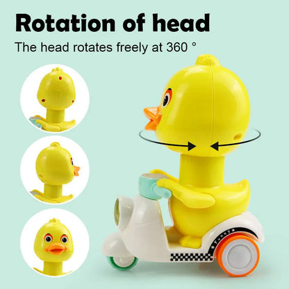 Press and Go Duck Scooter Toy