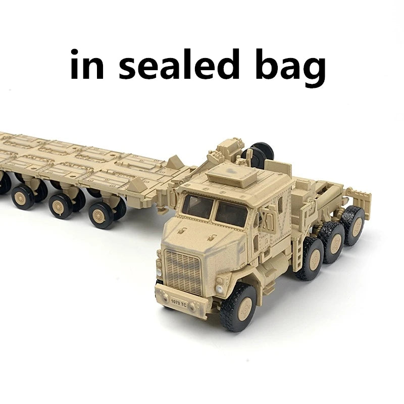 Military Transport Truck Building Block Set