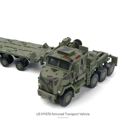 Military Transport Truck Building Block Set