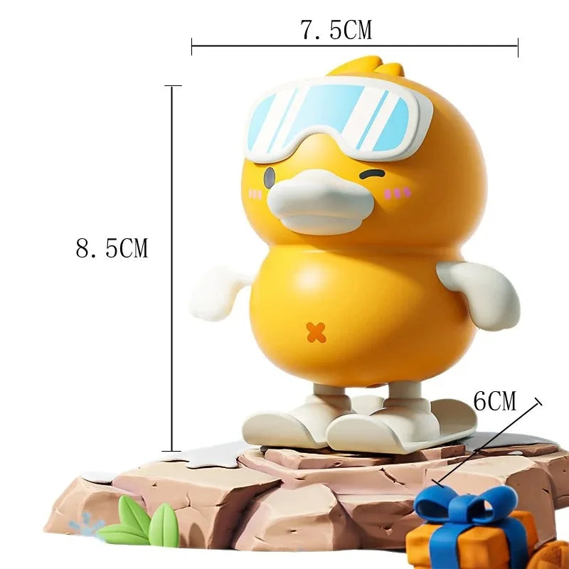 Wind Up Jumping Duck Toy for Kids