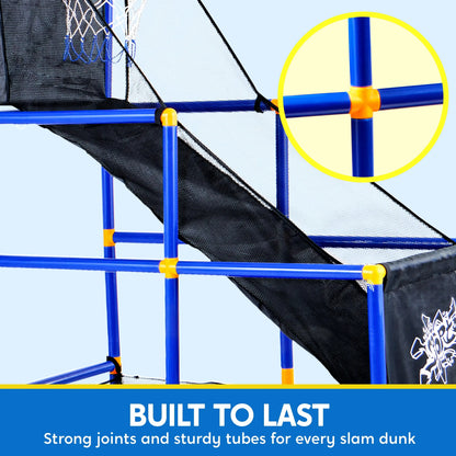 Adjustable Basketball Hoop Set for Kids Ages 3 to 12