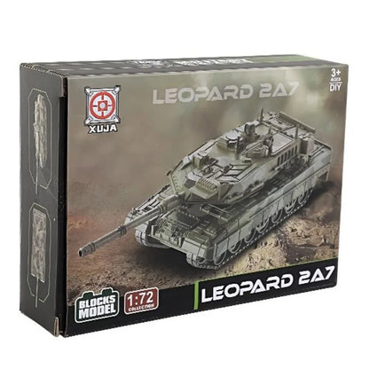 Leopard 2 Main Battle Tank Building Block Model