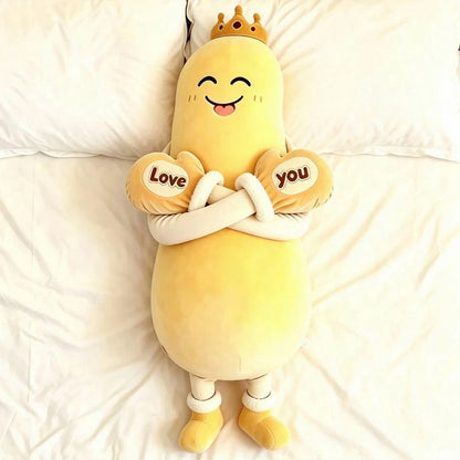 Mango and Eggplant Character Plush Pillow