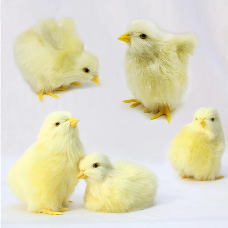 Realistic Plush Chick Toy for Kids
