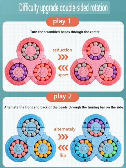 Rotating Bean Fidget Puzzle for Ages 14 Plus