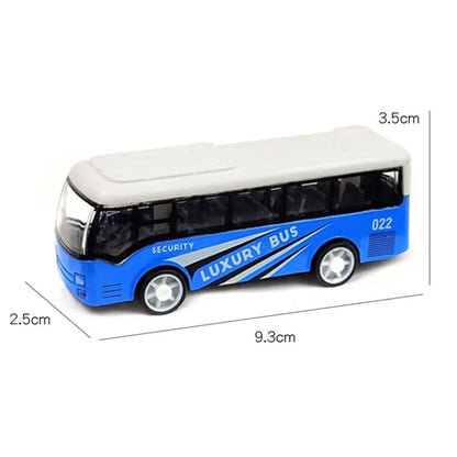 Pull Back Bus Model Toy for Kids