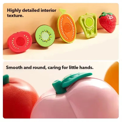 23 Piece Fruit and Vegetable Cutting Play Set