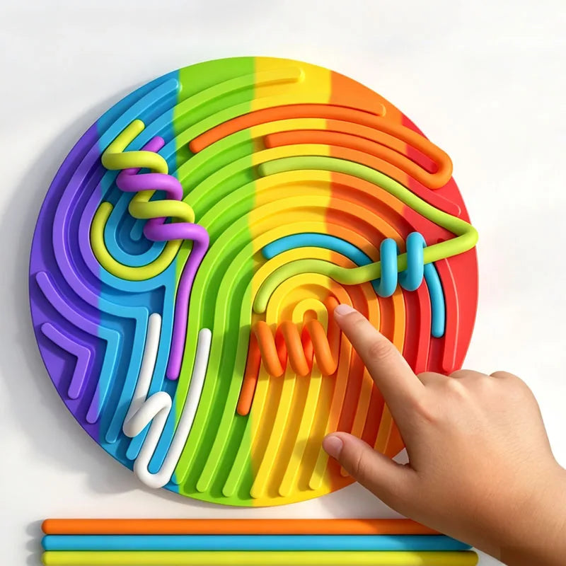 Reusable Sensory Pattern Activity Board