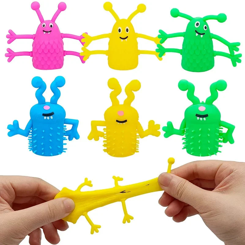 Stretchy Monster Finger Fidget Toy Set