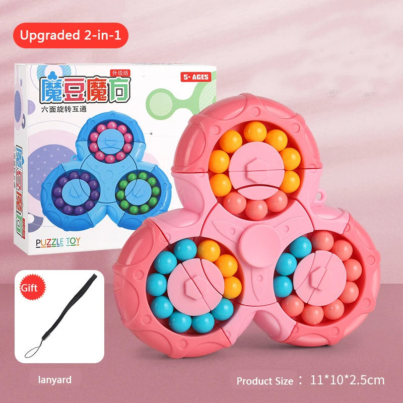 Rotating Bean Fidget Puzzle for Ages 14 Plus